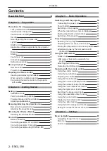 Preview for 2 page of Panasonic PT-MW630 Operating Instructions Manual