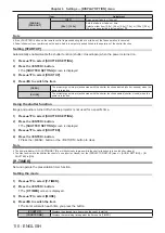 Preview for 110 page of Panasonic PT-MW630 Operating Instructions Manual