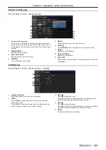 Preview for 165 page of Panasonic PT-MW630 Operating Instructions Manual