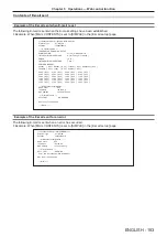 Предварительный просмотр 183 страницы Panasonic PT-MZ10K Operating Instructions Manual