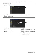 Предварительный просмотр 185 страницы Panasonic PT-MZ10K Operating Instructions Manual