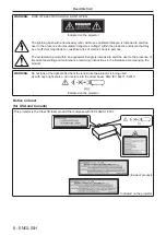 Preview for 6 page of Panasonic PT-MZ13K Operating Instructions Manual