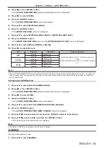 Preview for 83 page of Panasonic PT-MZ13K Operating Instructions Manual