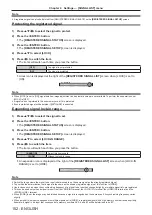 Preview for 152 page of Panasonic PT-MZ13K Operating Instructions Manual