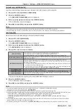 Preview for 127 page of Panasonic PT-MZ16K Operating Instructions Manual