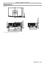 Предварительный просмотр 219 страницы Panasonic PT-MZ16K Operating Instructions Manual