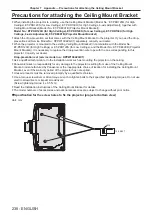 Предварительный просмотр 220 страницы Panasonic PT-MZ16K Operating Instructions Manual