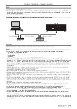 Preview for 179 page of Panasonic PT-MZ17K Operating Instructions Manual