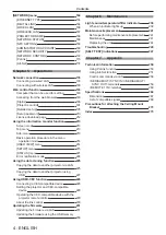 Preview for 4 page of Panasonic PT-MZ20K Operating Instructions Manual