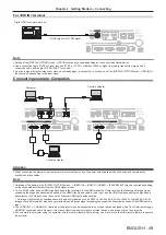 Preview for 49 page of Panasonic PT-MZ20K Operating Instructions Manual