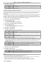 Preview for 122 page of Panasonic PT-MZ20K Operating Instructions Manual