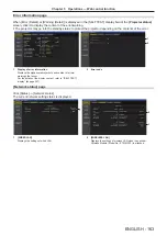 Preview for 163 page of Panasonic PT-MZ570 Operating Instructions Manual