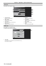 Preview for 178 page of Panasonic PT-MZ570 Operating Instructions Manual