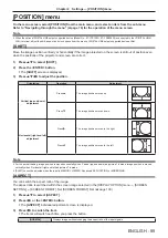 Preview for 89 page of Panasonic PT-MZ670 Operating Instructions Manual