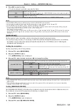 Предварительный просмотр 149 страницы Panasonic PT-MZ670 Operating Instructions Manual