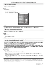 Preview for 77 page of Panasonic PT-MZ670L Operating Instructions Manual