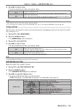 Preview for 151 page of Panasonic PT-MZ770 Operating Instructions (Functional Manual)