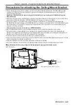 Preview for 229 page of Panasonic PT-MZ770 Operating Instructions (Functional Manual)