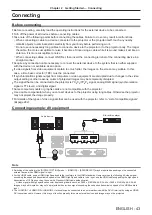 Preview for 43 page of Panasonic PT-MZ880 Operating Instructions Manual