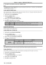 Preview for 104 page of Panasonic PT-MZ880 Operating Instructions Manual