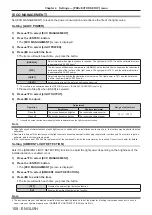 Preview for 108 page of Panasonic PT-MZ880 Operating Instructions Manual