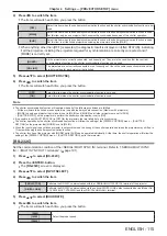 Preview for 115 page of Panasonic PT-MZ880 Operating Instructions Manual