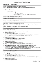 Preview for 127 page of Panasonic PT-MZ880 Operating Instructions Manual