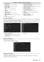 Preview for 151 page of Panasonic PT-MZ880 Operating Instructions Manual