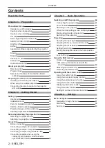 Preview for 2 page of Panasonic PT-RCQ10 Operating Instructions Manual