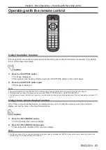 Предварительный просмотр 83 страницы Panasonic PT-RCQ80 Operating Instructions Manual