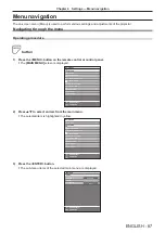 Предварительный просмотр 87 страницы Panasonic PT-RCQ80 Operating Instructions Manual