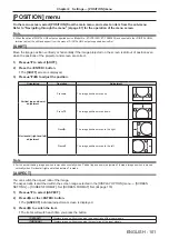 Предварительный просмотр 101 страницы Panasonic PT-RCQ80 Operating Instructions Manual