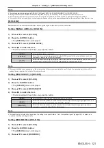 Предварительный просмотр 121 страницы Panasonic PT-RCQ80 Operating Instructions Manual