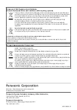 Предварительный просмотр 265 страницы Panasonic PT-RCQ80 Operating Instructions Manual