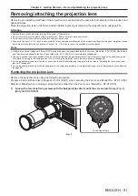 Preview for 51 page of Panasonic PT-REQ10 Operating Instructions Manual