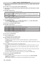 Preview for 120 page of Panasonic PT-REQ10 Operating Instructions Manual