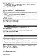 Preview for 122 page of Panasonic PT-REQ10 Operating Instructions Manual