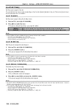 Preview for 158 page of Panasonic PT-REQ10 Operating Instructions Manual