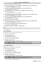 Preview for 213 page of Panasonic PT-REQ10 Operating Instructions Manual