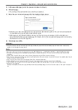 Preview for 223 page of Panasonic PT-REQ10 Operating Instructions Manual