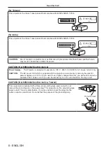 Preview for 8 page of Panasonic PT-REZ12 Operating Instructions Manual