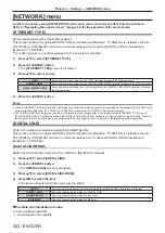 Preview for 202 page of Panasonic PT-REZ12 Operating Instructions Manual