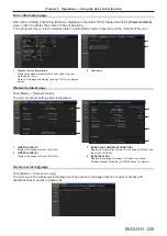 Preview for 229 page of Panasonic PT-REZ12 Operating Instructions Manual