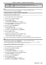 Preview for 255 page of Panasonic PT-REZ12 Operating Instructions Manual