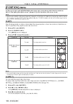 Preview for 108 page of Panasonic PT-REZ80 Operating Instructions Manual