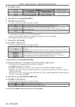 Preview for 62 page of Panasonic PT-RQ13KU Operating Instructions (Functional Manual)