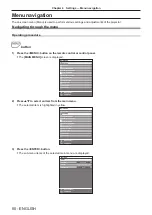 Preview for 80 page of Panasonic PT-RQ13KU Operating Instructions (Functional Manual)