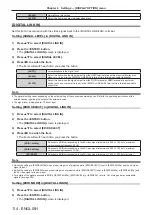 Preview for 114 page of Panasonic PT-RQ13KU Operating Instructions (Functional Manual)