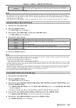 Preview for 125 page of Panasonic PT-RQ13KU Operating Instructions (Functional Manual)