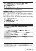 Preview for 129 page of Panasonic PT-RQ13KU Operating Instructions (Functional Manual)